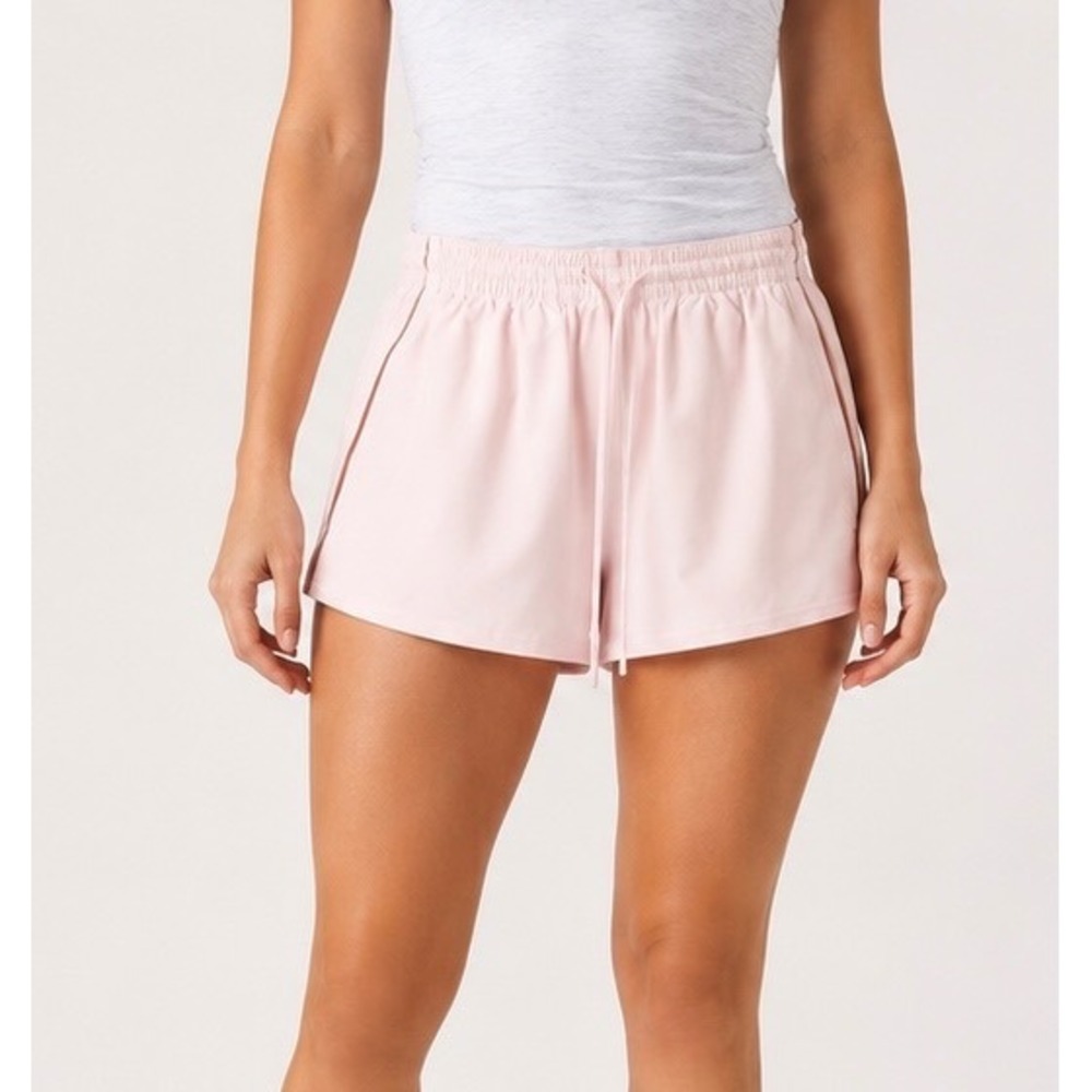 Lululemon Track That High-Rise Lined Short‎ 3" Pink LW7CYLS Size 4